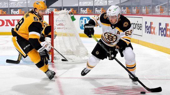 Penguins completely, collectively 'box out' Bruins taken at PPG Paints Arena (Penguins)